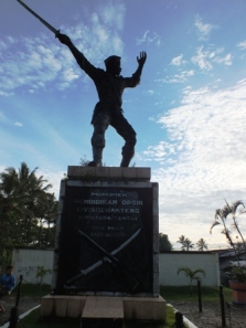 Monumen Pendidikan Divisi Banteng.Gambar: Milik Sendiri